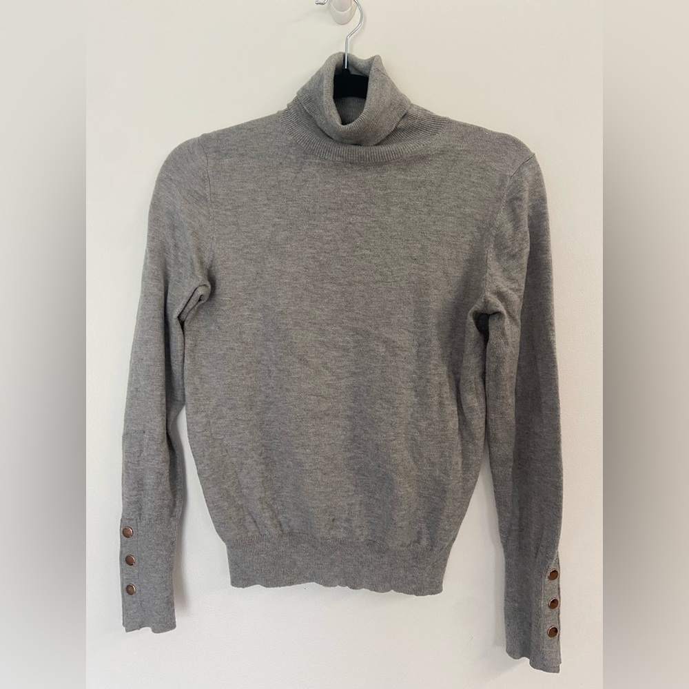 Grey turtleneck Fashion Nova Sweater